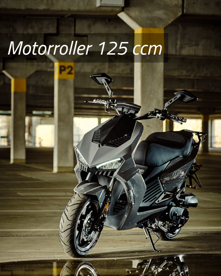 Motorroller 125 ccm