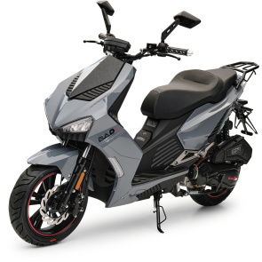 Motorroller BAD s Grau 125ccm